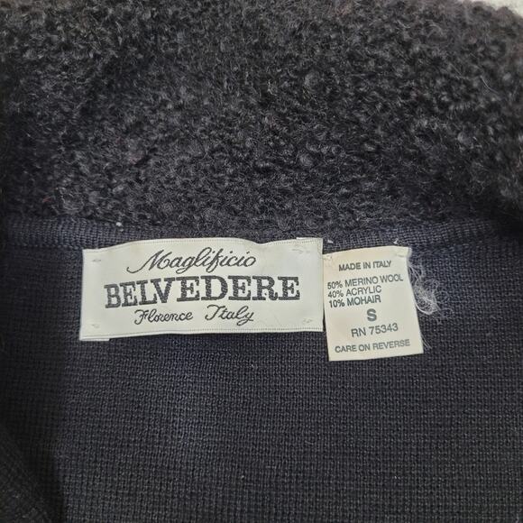 Maglificio Belvedere knit sweater cardigan jacket wool mohair - Picture 3 of 7